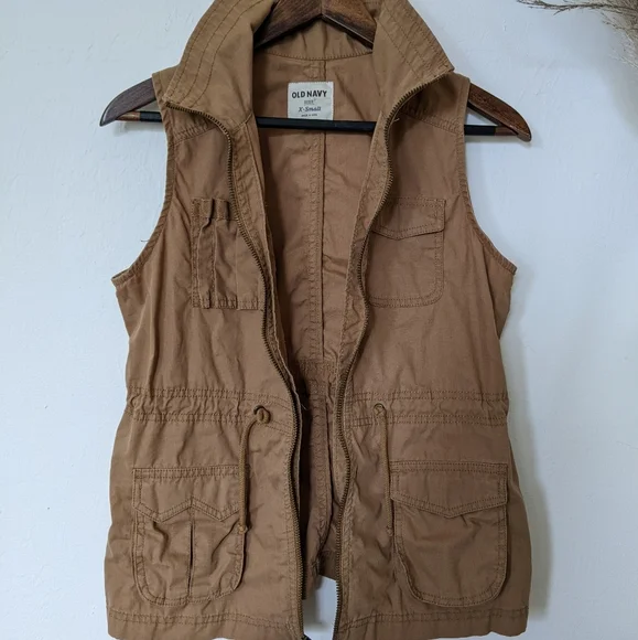 Old Navy Women's Utility Vest X-small - Picture 2 of 13